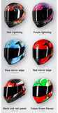 HNJ Full-Face Motorcycle Helmet by KingsMotorcycleFairings.com