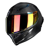 HNJ 3k Twill Carbon Fiber Motorcycle Helmet at KingsMotorcycleFairings.com