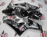 Black, Silver and White RedBull Fairing Kit for a 2006 & 2007 Honda CBR1000RR motorcycle