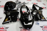 HONDA CBR1100XX Super Blackbird (1996-2007) BLACK, CHROME, GOLD, SILVER & RED FAIRINGS - KingsMotorcycleFairings.com