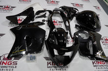 HONDA CBR1100XX Super Blackbird (1996-2007) METALLIC BLACK, CHROME & YELLOW FAIRINGS at KingsMotorcycleFairings.com