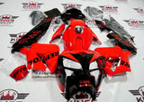 Honda CBR600RR (2005-2006) Red & Black Repsol Fairings at KingsMotocycleFairings.com