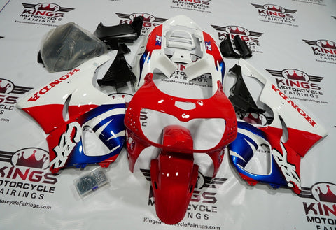 Honda CBR900RR Fairings (1996-1997) Red, White, Blue at KingsMotorcycleFairings.com