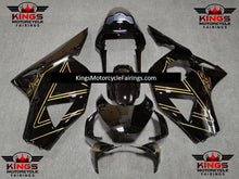 HONDA CBR900RR 954 (2002-2003) Black & Gold Fairings at KingsMotorcycleFairings.com