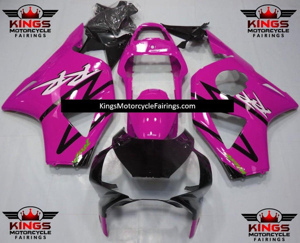 HONDA CBR900RR 954 (2002-2003) Black, Pink & White Fairings at KingsMotorcycleFairings.com
