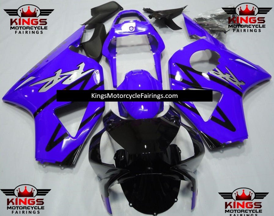 HONDA CBR900RR 954 (2002-2003) Blue, Black & Silver Fairings at KingsMotorcycleFairings.com