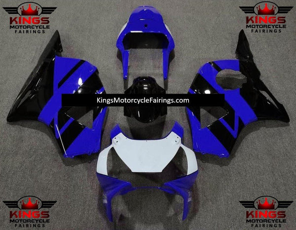 HONDA CBR900RR 954 (2002-2003) Blue, Black & White Fairings at KingsMotorcycleFairings.com
