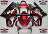 HONDA CBR900RR 954 (2002-2003) Candy Red, Black & White Fairings at KingsMotorcycleFairings.com