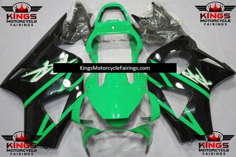 HONDA CBR900RR 954 (2002-2003) Green, Black & White Fairings at KingsMotorcycleFairings.com