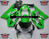 HONDA CBR900RR 954 (2002-2003) Green, Black & White Fairings at KingsMotorcycleFairings.com