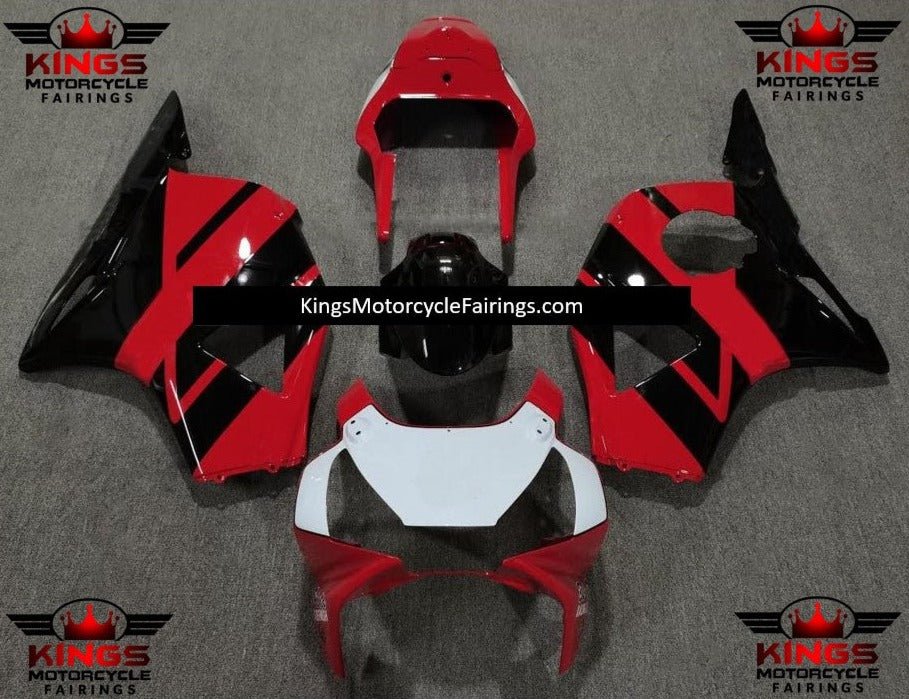 HONDA CBR900RR 954 (2002-2003) Red, Black & White Fairings at KingsMotorcycleFairings.com