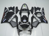 HONDA CBR900RR 954 (2002-2003) Matte Black & White Repsol Fairings at KingsMotorcycleFairings.com