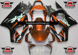HONDA CBR900RR 954 (2002-2003) Orange, Black & White Fairings at KingsMotorcycleFairings.com.