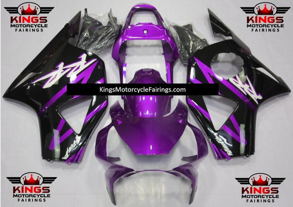 HONDA CBR900RR 954 (2002-2003) Purple, White & Black Fairings at KingsMotorcycleFairings.com