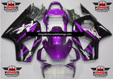 HONDA CBR900RR 954 (2002-2003) Purple, White & Black Fairings at KingsMotorcycleFairings.com