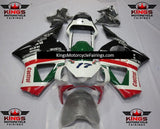 HONDA CBR900RR 954 (2002-2003) White, Red, Green & Black Castrol Fairings at KingsMotorcycleFairings.com
