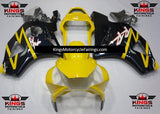 HONDA CBR900RR 954 (2002-2003) Yellow, Black & White Fairings at KingsMotorcycleFairings.com