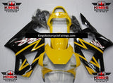 HONDA CBR900RR 954 (2002-2003) Yellow, Black & White Fairings at KingsMotorcycleFairings.com