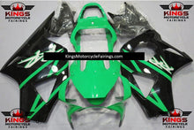 HONDA CBR900RR 954 Fairings (2002-2003) Green, Black, White from KingsMotorcycleFairings.com