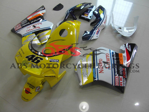 HONDA NSR250R MC21 fairings (1990-1993) NASTRO AZURRRO YELLOW at KingsMotorcycleFairings.com