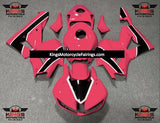 Pink, Black and White Fairing Kit for a 2013, 2014, 2015, 2016, 2017, 2018, 2019, 2020 & 2021 Honda CBR600RR motorcycle