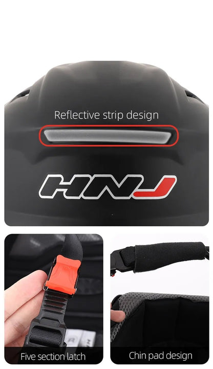 Half Face Motorcycle Helmet with Large Visor is brought to you by KingsMotorcycleFairings.com