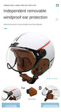Half Face Retro Space Motorcycle Helmet is brought to you by KingsMotorcycleFairings.com