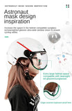 Half Face Retro Space Motorcycle Helmet is brought to you by KingsMotorcycleFairings.com