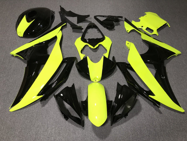 Yamaha YZF-R6 (2008-2016) Yellow & Black Fairings