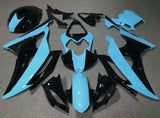 Blue and Black Fairing Kit for a 2008, 2009, 2010, 2011, 2012, 2013, 2014, 2015 & 2016 Yamaha YZF-R6 motorcycle