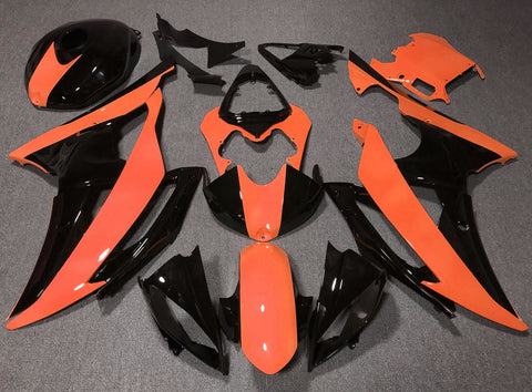 Yamaha YZF-R6 (2008-2016) Orange & Black Fairings