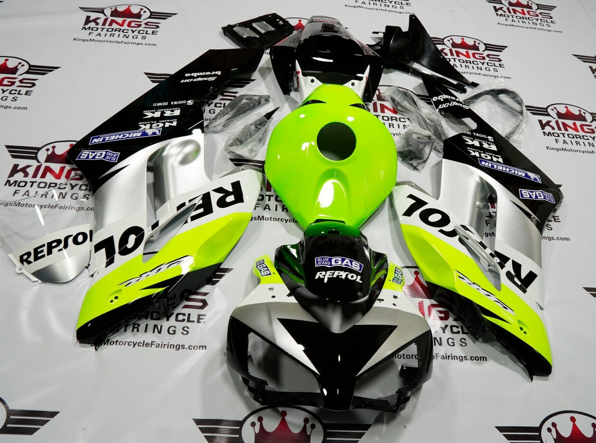 Honda CBR1000 Fairings 2004 2005 Neon Yellow Black Repsol