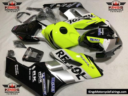 Honda CBR1000RR (2004-2005) Neon Yellow, Black & Silver Repsol Fairings