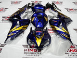 Honda CBR1000RR (2006-2007) Dark Blue & Gold Fairings at KingsMotorcycleFairings.com
