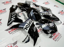 Honda CBR1000RR (2006-2007) Gray, Black & White Repsol Fairing Kit - KingsMotrocycleFairings.com