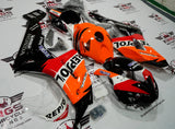 Honda CBR1000RR (2006-2007) Orange, Black, Red, White & Gray REPSOL Fairings at KingsMotorcycleFairings.com