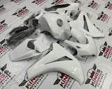 Honda CBR1000RR (2008-2011) White Fairings at KingsMotorcycleFairings.com