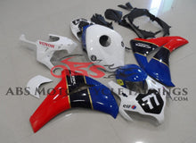 Honda CBR1000RR (2008-2011) White, Blue & Red Elf #77 Fairings