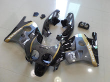 Gray, Black, Gold and White Fairing Kit for a 1990, 1991, 1992, 1993, 1994, 1995, 1996, 1997 & 1998 Honda CBR250 MC22 motorcycle