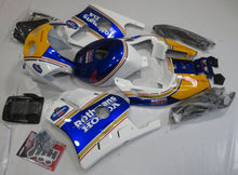 Honda CBR250 MC22 (1990-1998) White, Blue, Yellow, Red & Gold Rothmans Fairings