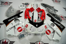Honda CBR250 MC22 (1990-1998) White, Red & Black Konica Minolta Fairings at KingsMotorcycleFairings.com
