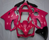 Pearl Pink Fairing Kit for a 2001, 2002, 2003 Honda CBR600F4i motorcycle