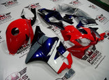 Honda CBR600F4i (2001-2003) Red, Blue, Grey & White Fairings at KingsMotorcycleFairings.com