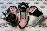 Honda CBR600F4i (2004-2007) Black & Pink Fairings at KingsMotorcycleFairings.com
