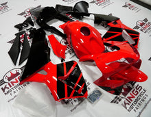 Honda CBR600RR (2003-2004) Black & Red Fairings at KingsMotorcycleFairings.com