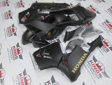 Honda CBR600RR (2003-2004) Matte Black & Gold Fairings at KingsMotorcycleFairings.com