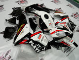 Honda CBR600RR (2003-2004) White, Black & Red Playboy Fairings at KingsMotorcycleFairings.com