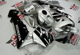 Silver and Black Fairing Kit for a 2005, 2006 Honda CBR600RR motorcycle
