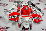 Honda CBR600RR (2005-2006) White & Red Repsol Fairings