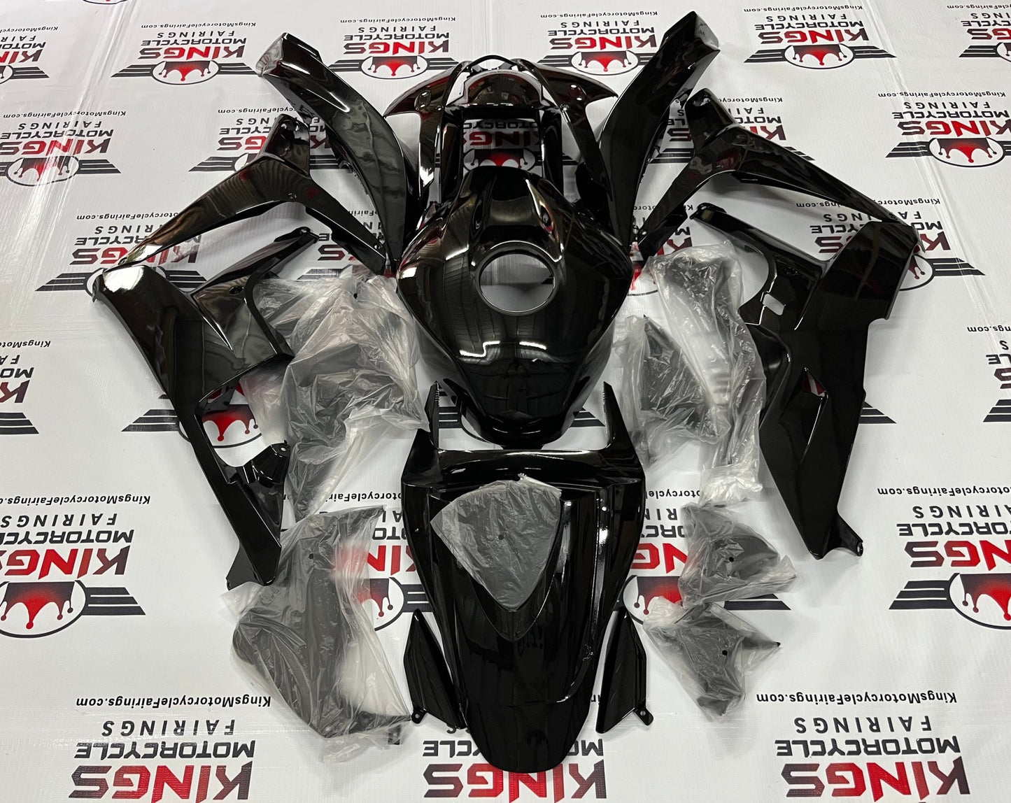 Honda CBR600RR (2007-2008) Black Fairings at KingsMotorcycleFairings.com